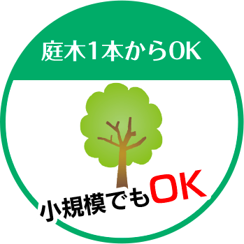 ガーデニング・プラン・オキナワは庭木1本からOK 小規模でもOK!!